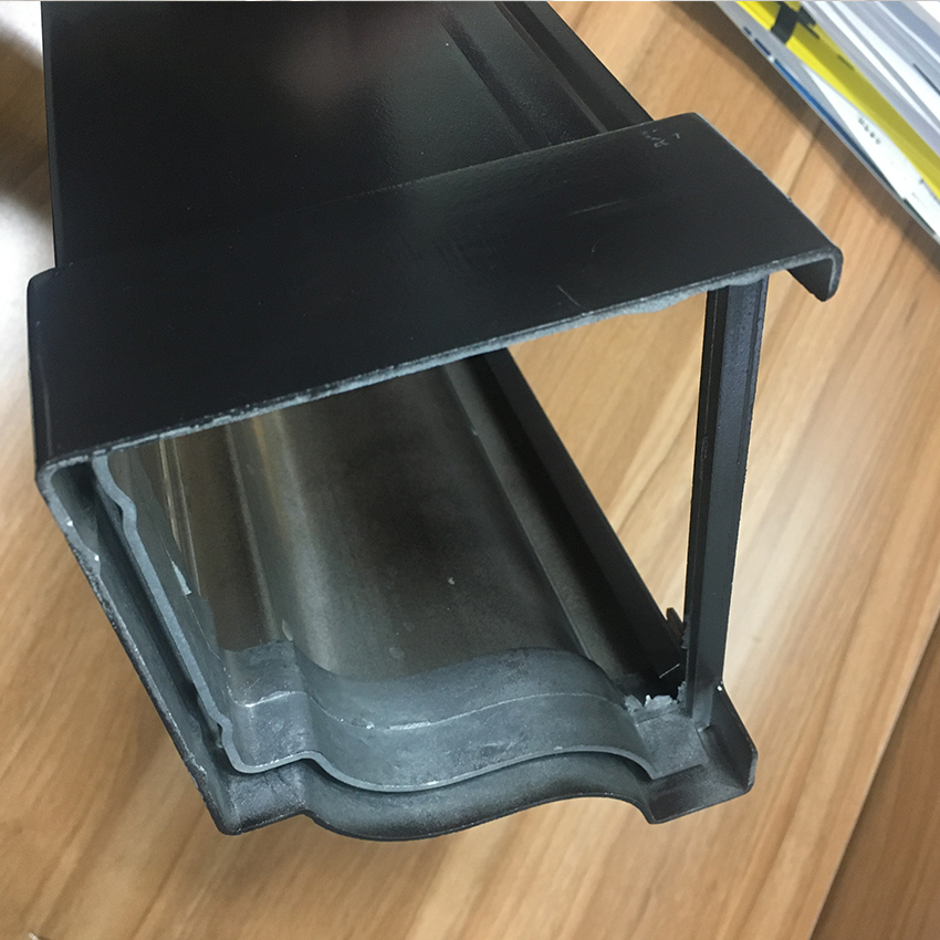 成品檐沟滴水槽铝合金成品水槽真实拍摄品质可靠
