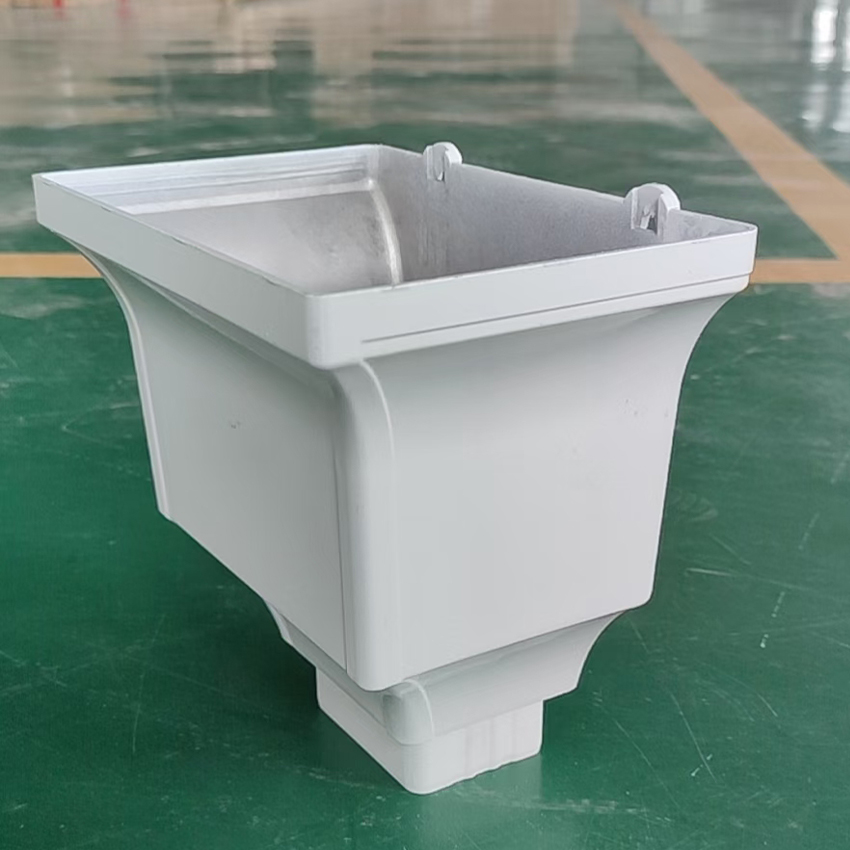 成品檐槽落水管洋房檐槽雨水管源頭廠商