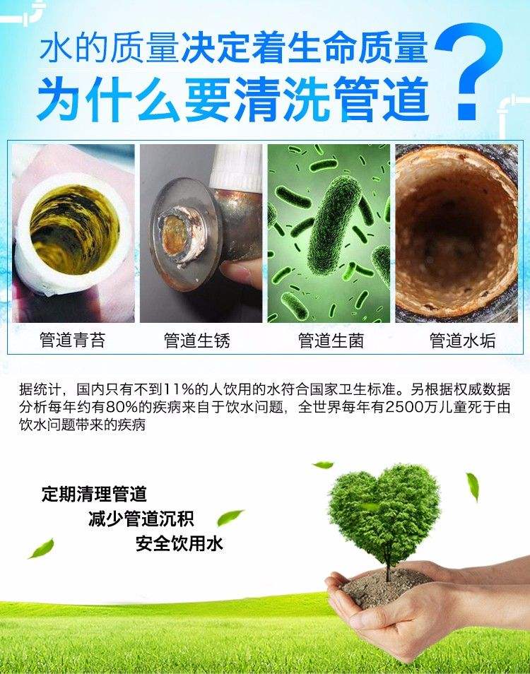 杨浦区鞍山自来水管水垢清洗省时省心